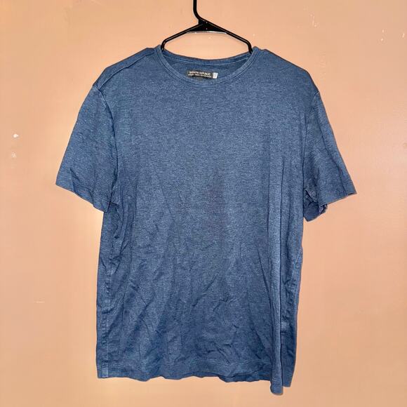 Banana Republic Men's Luxury Touch Performance Tee T-Shirt Navy - Size Large - Picture 5 of 8